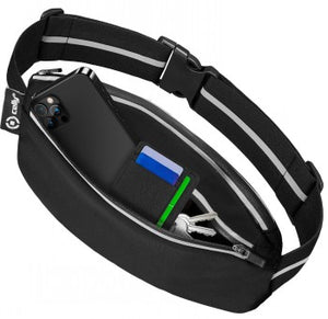 CELLY UNIVERSAL WATERPROOF RUN BELT UP TO 6.9", BLACK