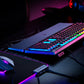 Razer Ornata V3 Wired Gaming keyboard, USB, RGB LED, US, Mecha-membrane switch, Black