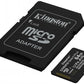 KINGSTON 64GB MICROSDXC CANVAS SELECT PLUS GEN3 CARD+ SD-ADAPTER