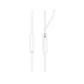 Philips In-Ear Headphones with mic TAE1105WT/00 powerful 8.6mm drivers, White