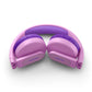 Philips Kids wireless on-ear headphones TAK4206PK/00, Volume limited <85 dB, App-based parental controls, Light-up ear cups, Pink