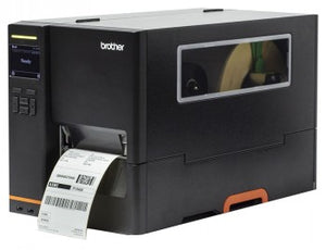 BROTHER TJ-4420TN 4-INCH INDUSTRIAL HIGH VOLUME LABEL PRINTER, 203 DPI, 14 IPS, USB, SERIAL, LAN + USB-HOST, LCD-DISPLAY