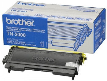 BROTHER TN-2000 TONER BLACK 2500P