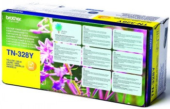 BROTHER TN328Y TONER S.HIGH YELLOW 6000P