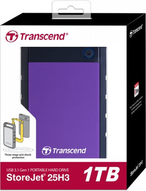 TRANSCEND STOREJET 25H3P 2.5" 1TB