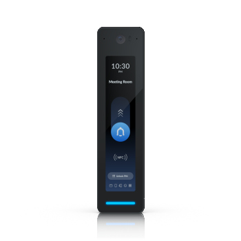UBIQUITI G3 READER PRO BLACK. THIRD-GENERATION, INDOOR/OUTDOOR NFC READER AND INTERCOM WITH APPLE TOUCH PASS SUPPORT