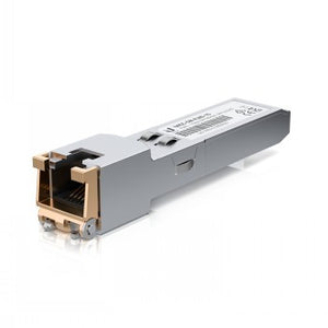 UBIQUITI SFP TO RJ45 ADAPTER. SFP TO RJ45 TRANSCEIVER THAT SUPPORTS 1G CONNECTIONS UP TO 100 M