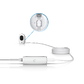 UBIQUITI FOUR-AND-A-HALF-METER USB CABLE THAT CONNECTS A CAMERA G4 INSTANT TO A POE SOURCE