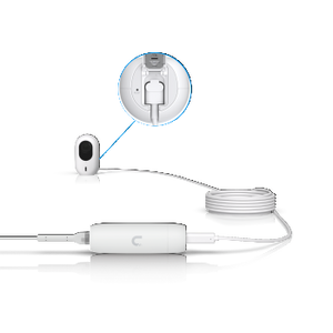 UBIQUITI FOUR-AND-A-HALF-METER USB CABLE THAT CONNECTS A CAMERA G4 INSTANT TO A POE SOURCE
