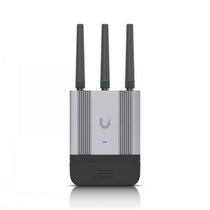 UBIQUITI COMPACT, RUGGEDIZED, AND CARRIER UNLOCKED LTE CAT 4 MOBILE WIFI ROUTER DESIGNED FOR INDOOR/OUTDOOR IOT APPLICATIONS.