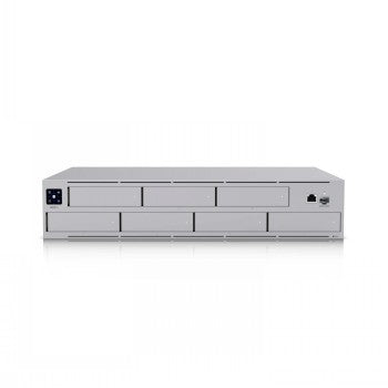 UBIQUITI 2U RACK-MOUNT NAS WITH (7) 2.5/3.5" DRIVE BAYS AND 10 GBPS PERFORMANCE DESIGNED FOR LARGE-SCALE FILE STORAGE AND SHARING