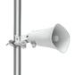 UBIQUITI AI HORN SPEAKER ALL-WEATHER POE 120 DB HORN SPEAKER WITH ADVANCED AI ALERT FUNCTIONALITY AND VERSATILE WALL, CORNER, AND POLE MOUNTING OPTIONS
