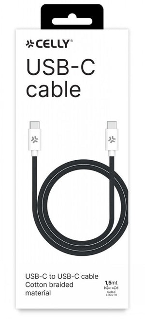 CELLY USBCUSBCCOTTBK