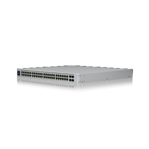 UBIQUITI 48-PORT, LAYER 3 SWITCH SUPPORTING 10G SFP+ CONNECTIONS WITH FANLESS COOLING