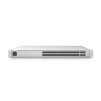 UBIQUITI 32-PORT, LAYER 3 SWITCH MADE FOR HIGH-CAPACITY 10G SFP+ AND 25G SFP28 CONNECTIONS.