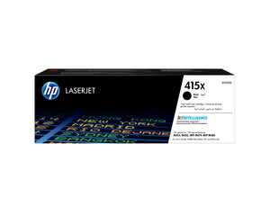 HP 415X High Capacity Black Laser Toner Cartridge, 7500 pages, for HP Color LaserJet Pro M454, M479