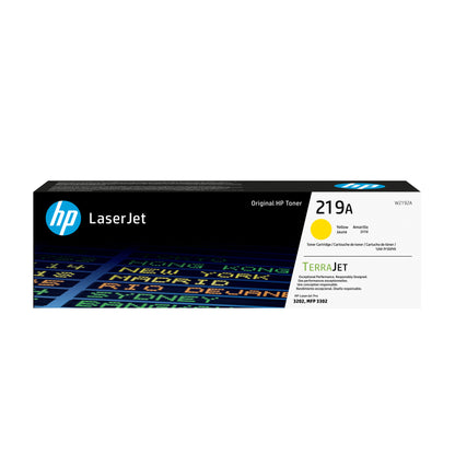 HP TerraJet original toner W2192A, HP 219A, yellow, 1200p