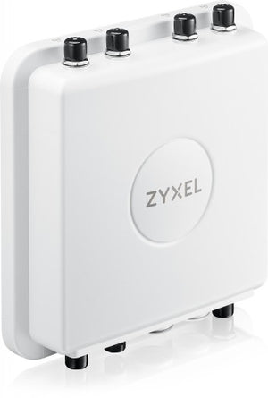 ZYXEL WAX655D-E AX5400 2X2+4X4 MU-MIMO,  6 X N-TYPE CONNECTORS, INCL 1 YEAR NEBULA PRO, OUTDOOR IP67, POE+ (802.3AT)  STANDALONE/CONTROLLER/NEBULA CLOUD MANAGED EXCLUDES POWER INJECTOR