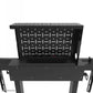 NEOMOUNTS BY NEWSTAR MOTORISED WALL STAND INCL. STORAGE BOX, 10 CM. WHEELS VESA 100X100 UP TO 800X600 BLACK