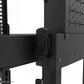 NEOMOUNTS BY NEWSTAR MOTORISED WALL STAND INCL. STORAGE BOX, 10 CM. WHEELS VESA 100X100 UP TO 800X600 BLACK