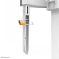 NEOMOUNTS BY NEWSTAR MOTORISED WALL STAND INCL. STORAGE BOX, 10 CM. WHEELS VESA 100X100 UP TO 800X600 WHITE