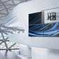 NEOMOUNTS BY NEWSTAR WALL MOUNTED VIDEO WALL MOUNT (POP-OUT/LOCKABLE/PORTRAIT & LANDSCAPE, KICKSTAND)