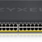 ZYXEL XGS1935-52HP, 52 PORT LITE-L3 SMART MANAGED POE SWITCH, 48X GIGABIT POE AND 4X 10G SFP+, HYBRID MODE, STANDALONE OR NEBULAFLEX CLOUD, 375 WATT POE