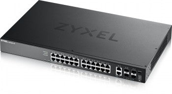 ZYXEL XGS2220-30, L3 ACCESS SWITCH, 24X1G RJ45 2X10MG RJ45, 4X10G SFP+ UPLINK, INCL. 1 YR NEBULAFLEX PRO