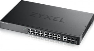 ZYXEL XGS2220-30, L3 ACCESS SWITCH, 24X1G RJ45 2X10MG RJ45, 4X10G SFP+ UPLINK, INCL. 1 YR NEBULAFLEX PRO