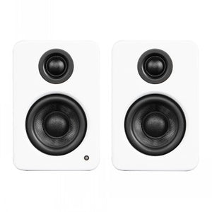 KANTO AUDIO 3" DRIVER - POWERED SPEAKERS WITH USB DAC AND 3.5MM AUX - MATTE WHITE (INCL. TYPE C & G POWER CORDS)