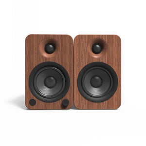 KANTO AUDIO 5.25" DRIVER - POWERED SPEAKERS WITH BLUETOOTH® AND PHONO PREAMP - WALNUT (INCL. TYPE F & G POWER CORDS)