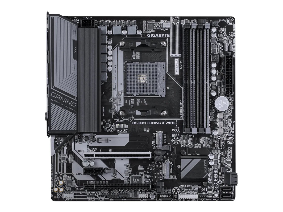 GIGABYTE B550M GAMING X WIFI6 AM4 MB