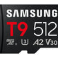 MEMORY MICRO SDXC T9 512GB/V30 MB-MH512T/WW SAMSUNG
