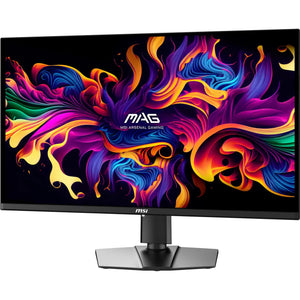 Monitor|MSI|31.5"|Gaming|Panel QD-OLED|3840x2160|16:9|165Hz|0.03 ms|Swivel|Pivot|Height adjustable|Tilt|Colour Black|MAG321UPQD-OLED