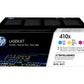 HP 410X LaserJet Toner Cartridges CMY 3p