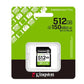 MEMORY SDXC 512GB UHS-I/SDS3/512GB KINGSTON