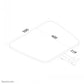 EXTRA SHELF FOR PLASMA-M1200 & PLASMA-M1800E - BLACK