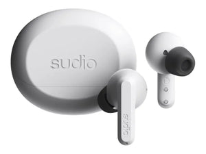 Sudio Earbuds | A3 Pro | Bluetooth | In-ear | Microphone | Fog White | Noise canceling | Wireless