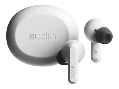 Sudio Earbuds | A3 Pro | Bluetooth | In-ear | Microphone | Fog White | Noise canceling | Wireless