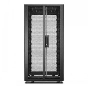 APC EASY RACK 600MM/24U/1200MM , WITH ROOF, SIDE PANEL,CASTORS,FEET AND 4 BRACKETS, NO BOTTOM, BLACK