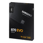 SAMSUNG SSD 870 EVO 2TB 2.5inch SATA