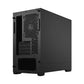 Fractal Design | Pop Mini Silent | Side window | Black Solid | mATX, Mini ITX | ATX