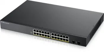 ZYXEL GS1900-24HP V2, 24-PORT GBE L2 POE SMART SWITCH, RACKMOUNT, 170 WATT (5Y WARRANTY)