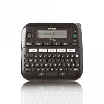 BROTHER PT-D210VP DESKTOP LABEL THERMO PRINTER, 20MM/SEC + CASE