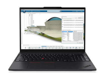 Lenovo ThinkPad P16s G4 Intel | Black | 16 " | IPS | WUXGA | 1920 x 1200 pixels | Anti-glare | Intel Core Ultra 7 | 255H | 32 (2x16) GB | SODIMM DDR5 | Solid-state drive capacity 1000 GB | NVIDIA RTX PRO 500 Blackwell Generation | GDDR7 | 6 GB | Wind...