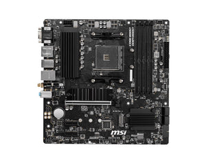 Mainboard|MSI|AMD B550|SAM4|MicroATX|2xPCI-Express 3.0 1x|2xM.2|1xPCI-Express 4.0 16x|Memory DDR4|Memory slots 4|1x15pin D-sub|1xHDMI|1xDisplayPort|2xUSB 2.0|4xUSB 3.2|1xPS/2|1xRJ45|3xAudio port|B550MPRO-VDHWIFI