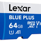 MEMORY MICRO SDXC 64GB UHS-I/W/A LMSBLPL064G-BNANG LEXAR