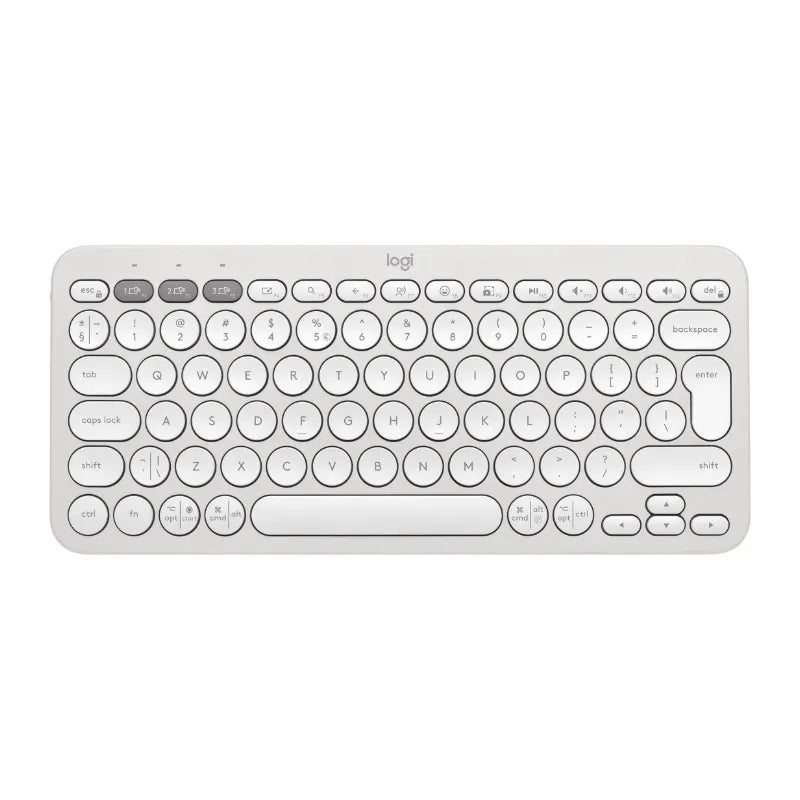 Logitech Keyboard 920-011852 / Pebble Keys 2 K380s US White