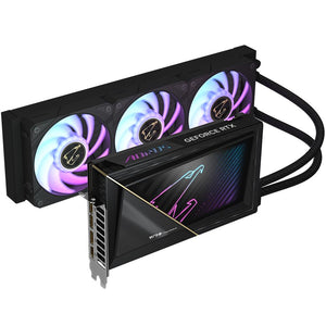 Graphics Card|GIGABYTE|NVIDIA GeForce RTX 5090|32 GB|GDDR7|512 bit|PCIE 5.0 16x|GPU 2655 MHz|Water cooling|1xHDMI|3xDisplayPort|GV-N5090AORUSXW-32GD1.0