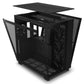 Case|NZXT|H9 FLOW|MidiTower|Case product features Transparent panel|Not included|ATX|MicroATX|MiniITX|Colour Black|CM-H91FB-01